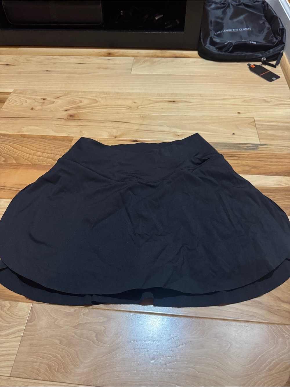 HALARA Black Skater Tennis Skirt